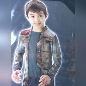 Star Wars Finn Child Printed Jumpsuit costume Sz-L 7-8 years